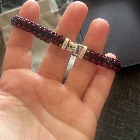 David Yurman Woven Box Chain Bracelet - Picture 3 of 4